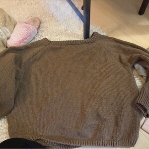 Cozy Brown Sweater